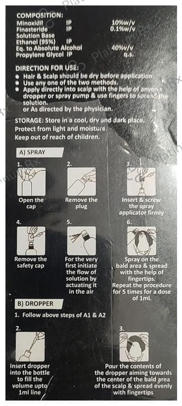 Biodens F10 Hair Lotion for Men & Women Solution 60ml