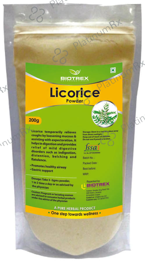Biotrex Licorice Herbal Powder