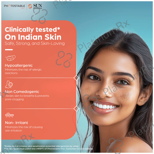Photostable Pro Plus Spf 80 Sunscreen Gel 50gm