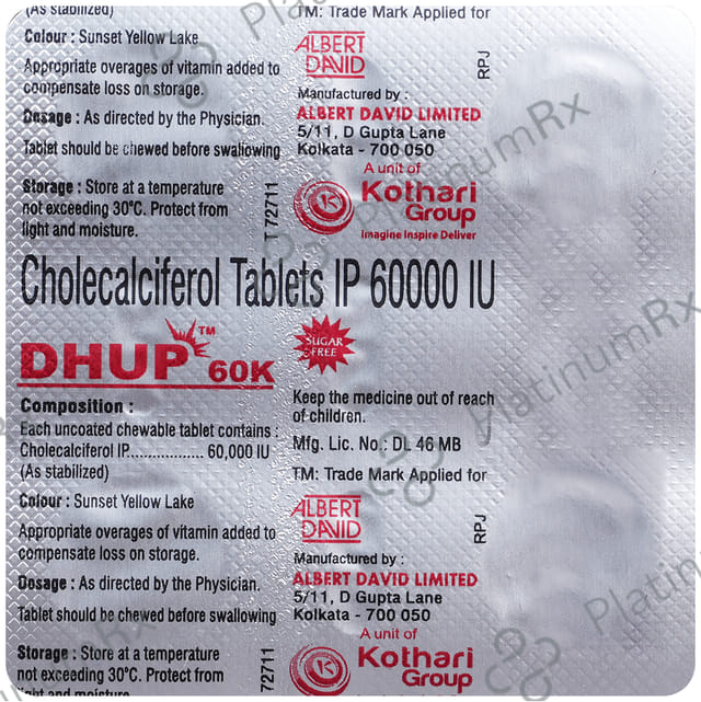 Dhup 60000IU Tablet 4s