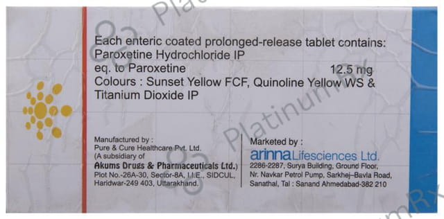 Patroxta 12.5 Tablet PR