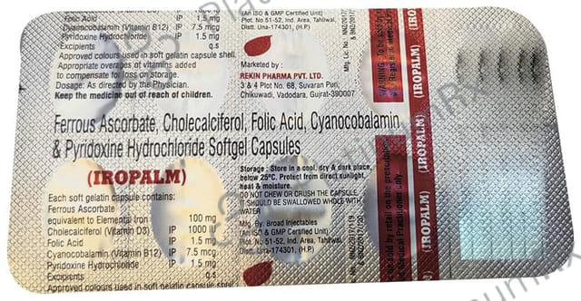 Iropalm Softgel Capsule 10s