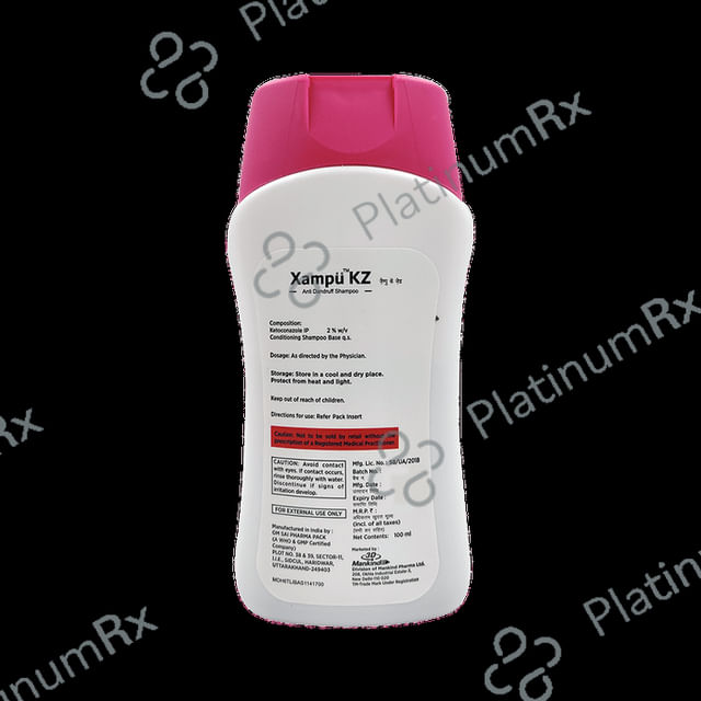 Xampu KZ 2% Anti Dandruff Shampoo 100ml