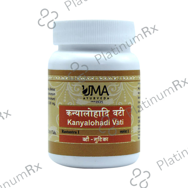 Uma Ayurveda Kanyalohadi Vati 40 tablets