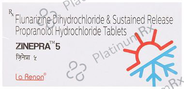 Zinepra 5/40mg Tablet SR 10s