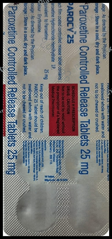 Parocy 25 Tablet CR