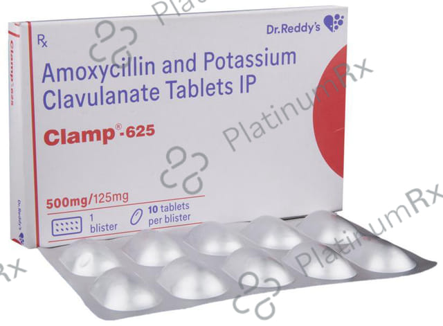 Clamp 625mg Tablet 10s