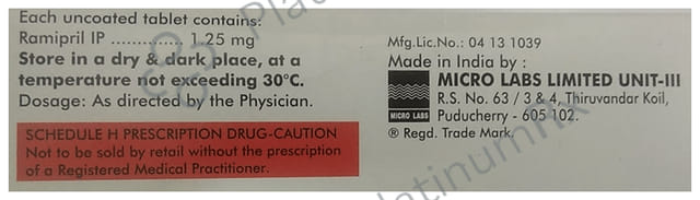 Hopace 1.25mg Tablet 10s
