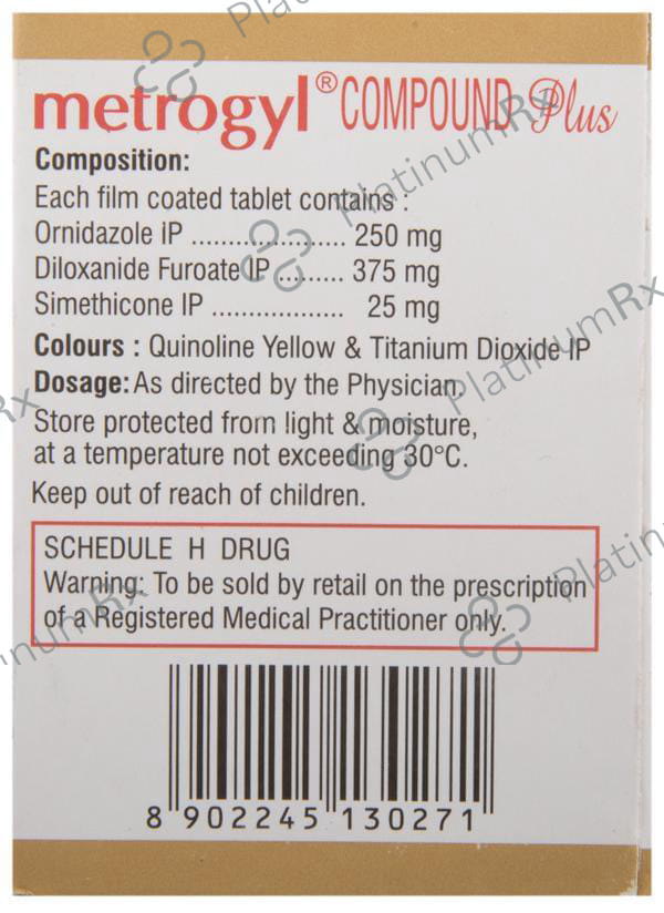 Metrogyl Compound Plus Tablet
