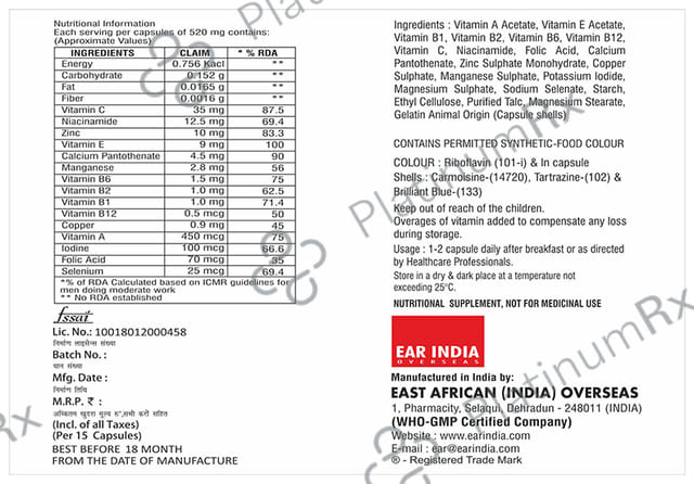 E-Zinc Plus Capsule