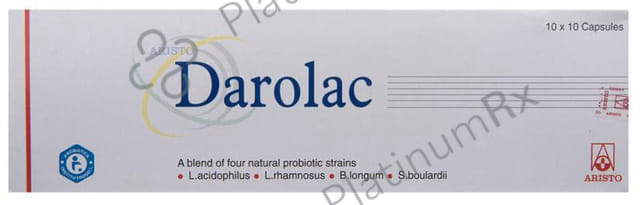 Darolac 2.5Billion Capsule 10s