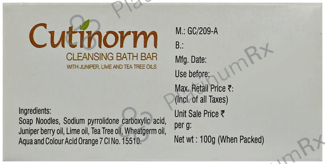 Cutinorm Soap 100gm