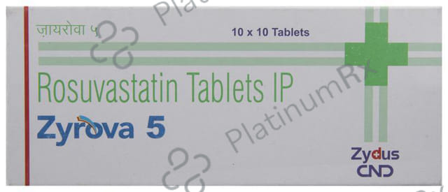 Zyrova 5mg Tablet 10s
