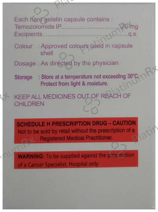 Temotero 20mg Capsule