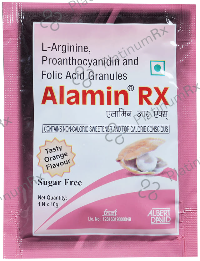 Alamin RX Orange Sugar Free Granules 10gm