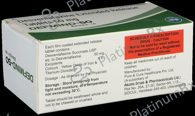 Defmind 50mg Tablet
