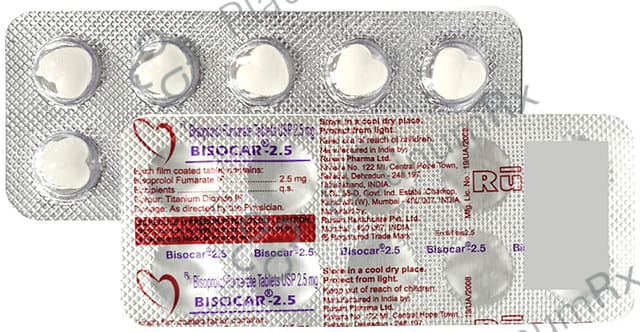 Bisocar 2.5mg Tablet 10s