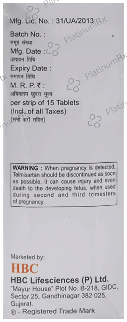 Telcure AM 5/40mg Tablet 15s