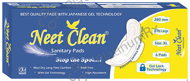 Om Biotec Neet Clean Sanitary Pads XL