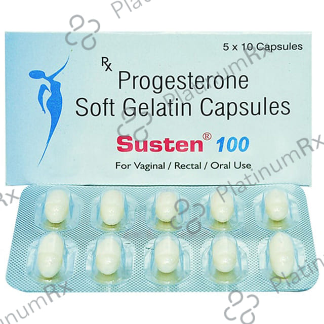 Susten 100mg Tablet VT 10s