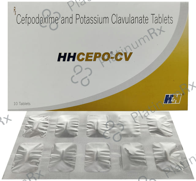 Hhcepo CV 200/125mg Tablet 10s