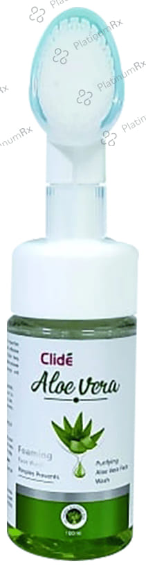 Clide Aloe Vera Foaming Face Wash