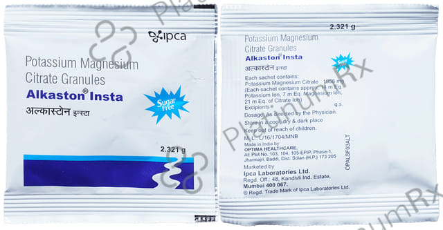 Alkaston Insta Sachet 2.32gm