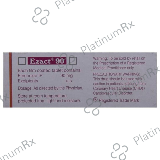 Ezact 90mg Tablet 10s