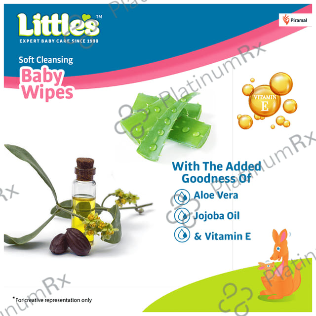 Little's Soft Cleansing Baby Wipes 30 wipes