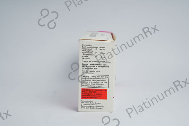 Aldrex Plus 2/500/10mg Tablet 10s