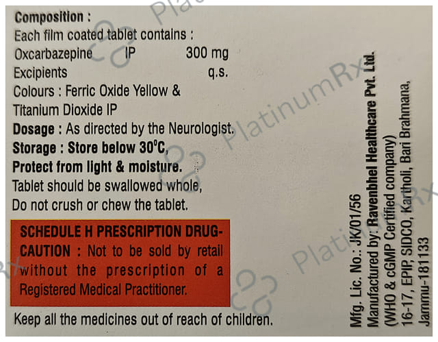 Seiztol 300mg Tablet 10s