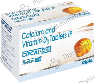 Cipcal 500mg/250IU Tablet 15s