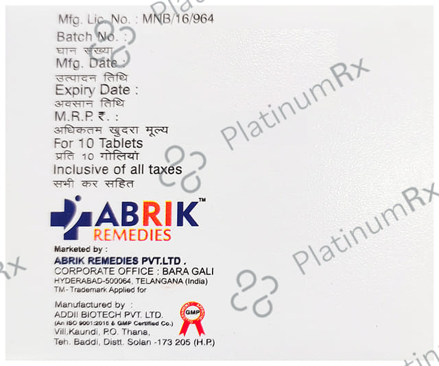 Brikdol P 100/325mg Tablet 10s