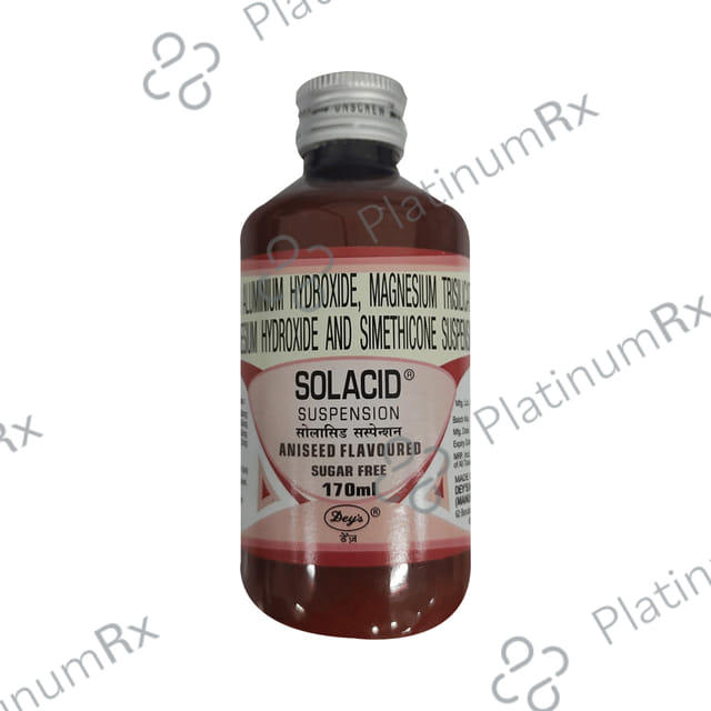Solacid Oral Suspension Aniseed 170ml