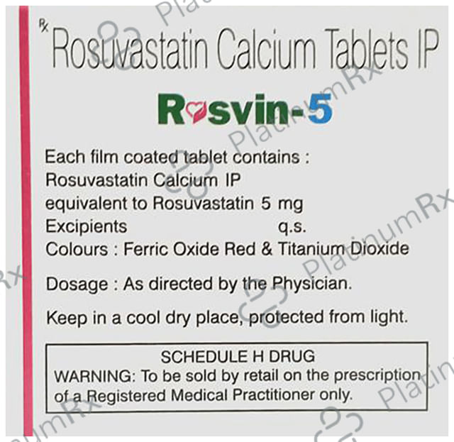 Rosvin 5mg Tablet 10s