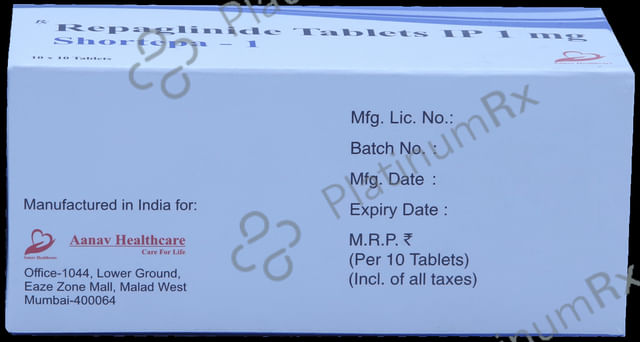 Shortepa 1mg Tablet 10s