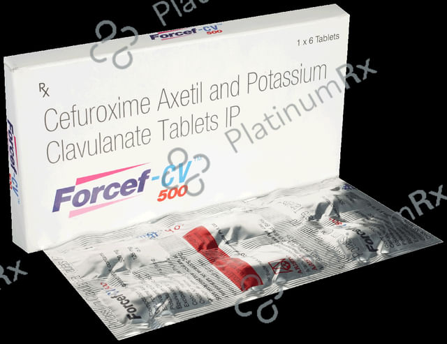 Forcef CV 500/125mg Tablet 6s