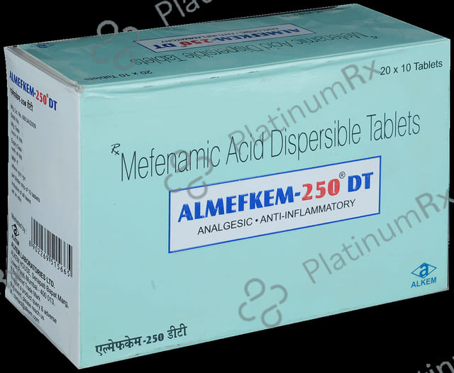 Almefkem 250mg Tablet DT 10s