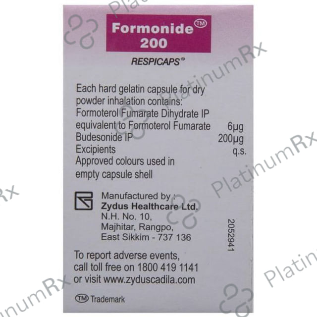 Formonide 200/60mcg Respicap 30s