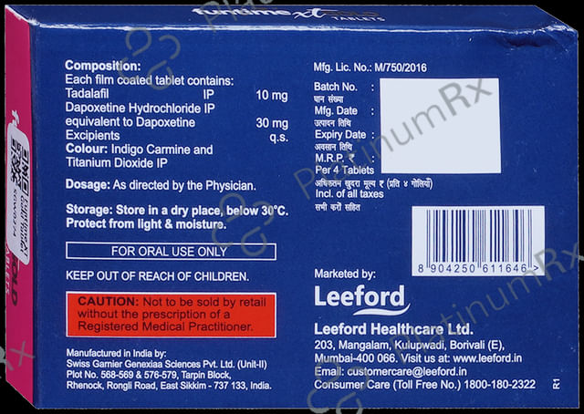 Funtime XT Gold 10/30mg Tablet 4s