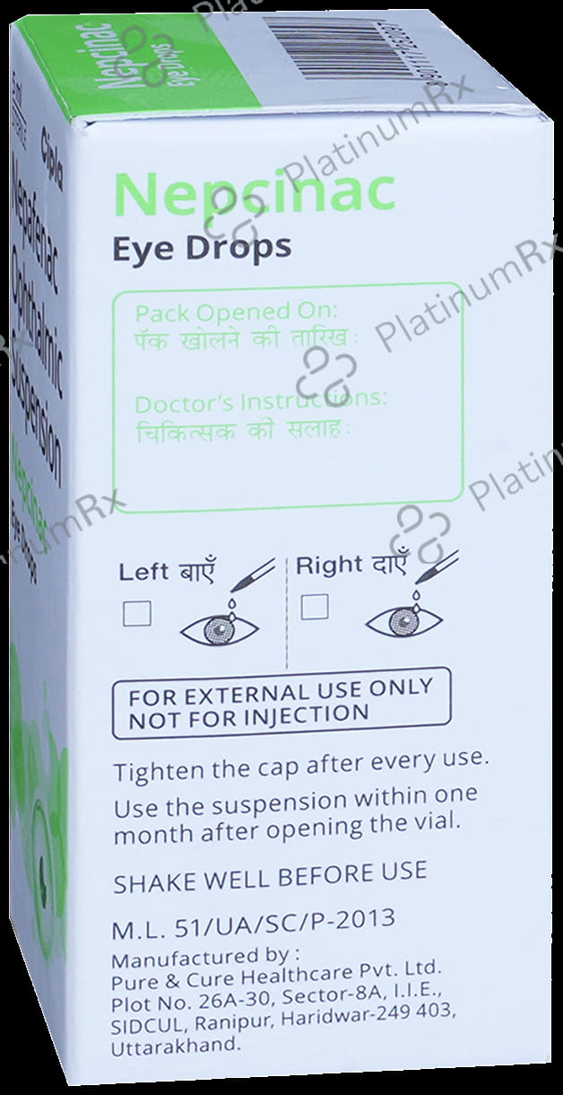 Nepcinac 0.1% Eye Drop 5ml