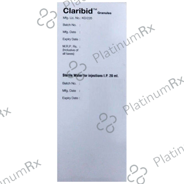 Claribid 125mg Oral Suspension 30ml