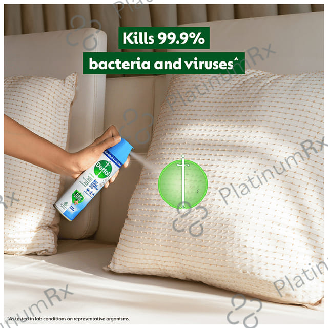 Dettol Dettol Multi-Surface Disinfectant Sanitizer Spray Bottle - 24 hours Antibacterial Protection- Germ Kill on Hard and Soft Surfaces Spring Blossom