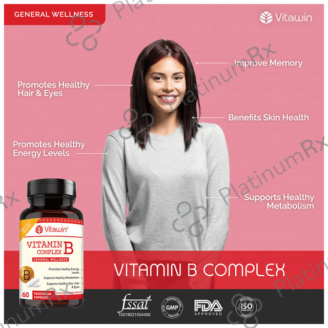 Vitawin Vitamin B Complex Vegetarian Capsule