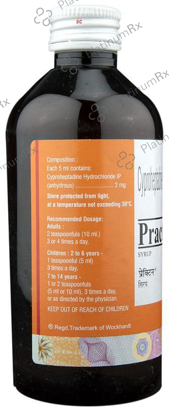 Practin 2mg Syrup 200ml