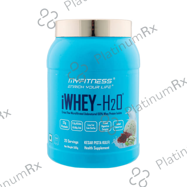 Myfitness iWhey - H2O Powder Kesar Pista Kulfi 500 gm