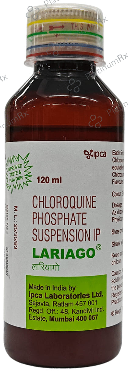 Lariago 50mg Suspension 120ml
