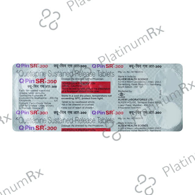Q Pin 300mg Tablet SR