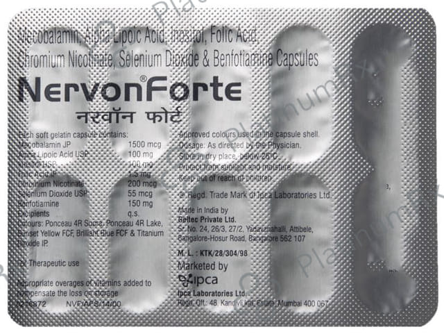 Nervon Forte Capsule 10s