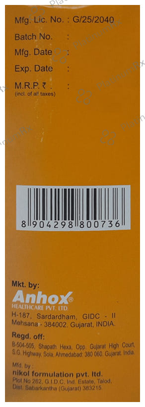 Orange CS 2/5mg Junior Syrup 60ml